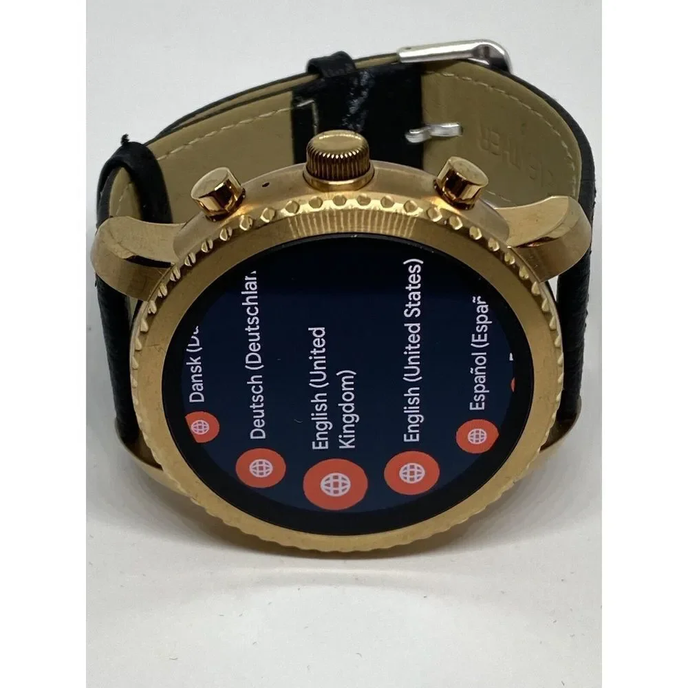 Fossil Gen 3 Authentic Genuine Smart Watch Custom Band FTW4002 BA114